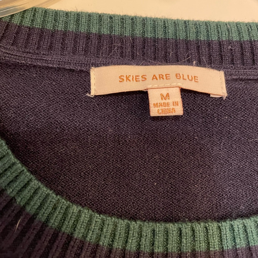 Mixed media sweater - Picture 2 of 6